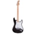 Guitarra SX SST/ASH/TBK Ash Series Stratocaster Preta C/ Escudo Branco Perolado