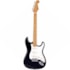 Guitarra SX SST/ASH/TBK Ash Series Stratocaster Preta C/ Escudo Branco Perolado