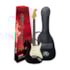 Guitarra SX SST62+ BK Vintage Series Plus Stratocaster Preta C/ Bag