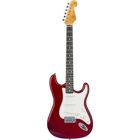 Guitarra SX SST62+ CAR Vintage Series Plus Stratocaster Vermelha C/ Bag