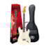 Guitarra SX SST62+ VWH Vintage Series Plus Stratocaster Branca C/ Bag