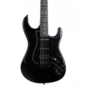 Guitarra Tagima Duosmart S BK E/BK Superstrato Com Efeitos