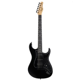 Guitarra Tagima Duosmart S BK E/BK Superstrato Com Efeitos