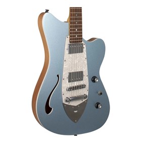 Guitarra Tagima Jet Blues Cosmos LPB E/WH Brazil Series Semiacústica Azul C/ Escala Escura e Escudo Perolado