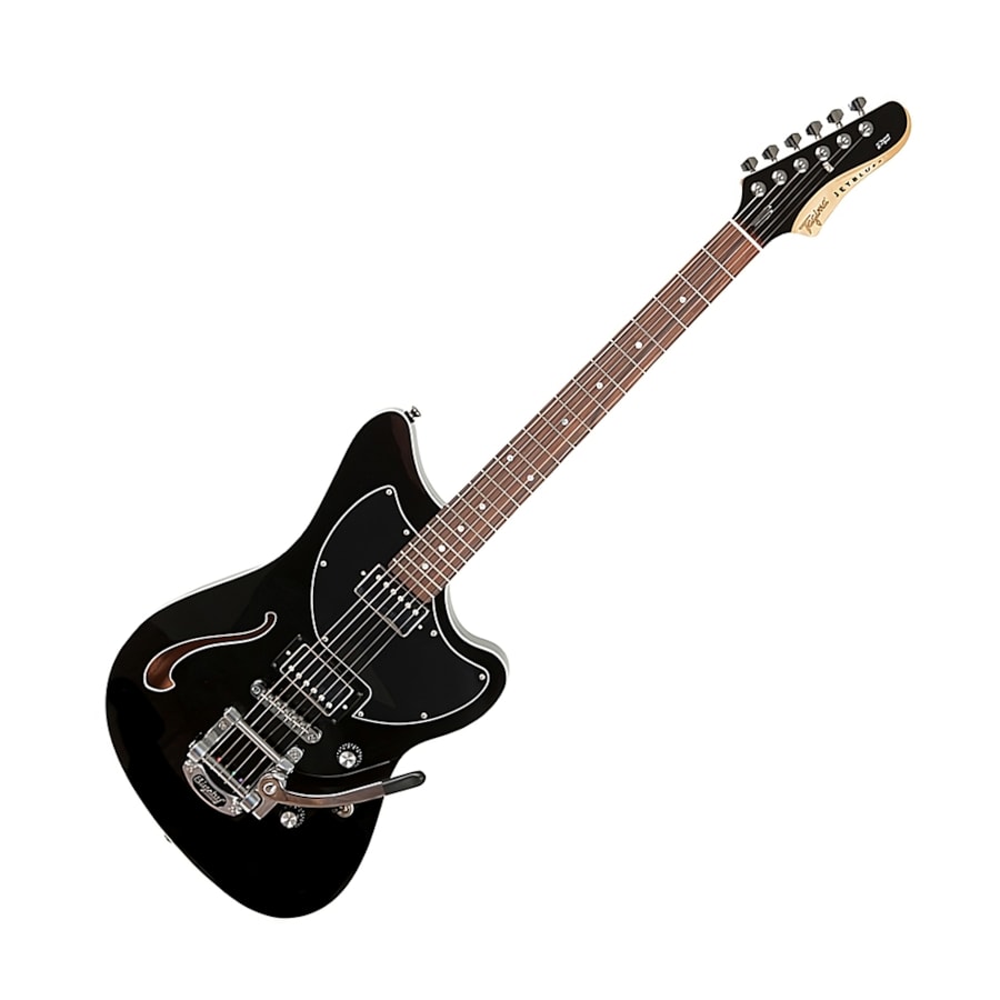 Guitarra Tagima Jet Blues Deluxe FBK E/BK Brazil Semiacústica Preta C ...