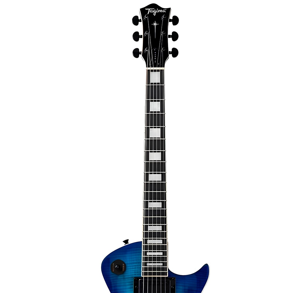 Guitarra Tagima Les Paul Almach TBLB Classic Serie Transparent Blue ...