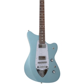 Guitarra Tagima Rocker UQ Off Set LPBS Azul Lake Placid Blue Sparkle Passiva