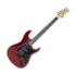 Guitarra Tagima Sixmart CA Candy Apple Superstrato com Efeitos 