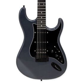 Guitarra Tagima Sixmart MDSV Metallic Deep Silver Superstrato com Efeitos 