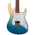 Guitarra Tagima Stella DW TBLF E/PW Classic Series Stratocaster HSS Transparent Blue Fade C/ Escala Escura e Escudo Branco Perolado
