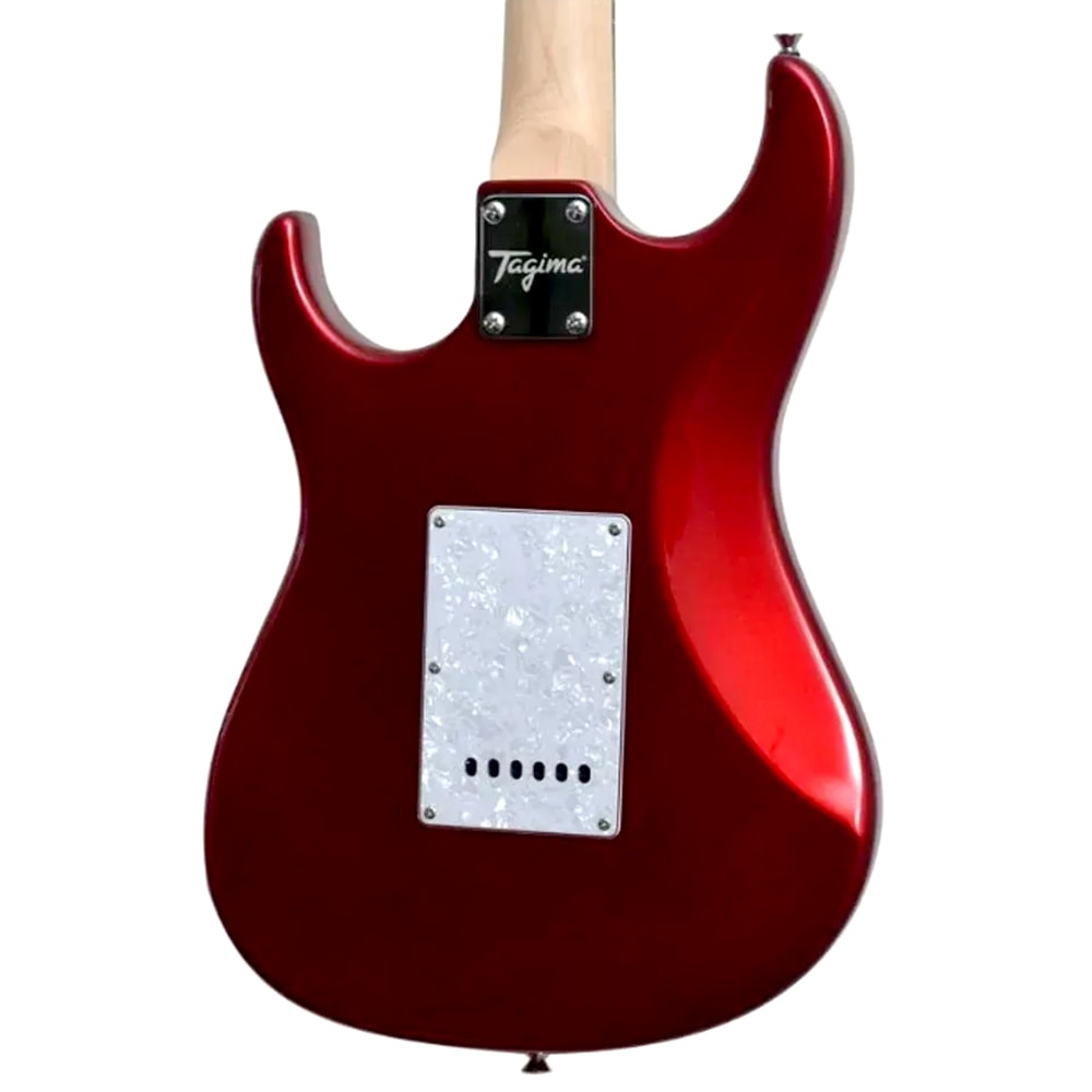 Guitarra Tagima Stratocaster TG-520 CA Woodstock Series Candy Apple com ...