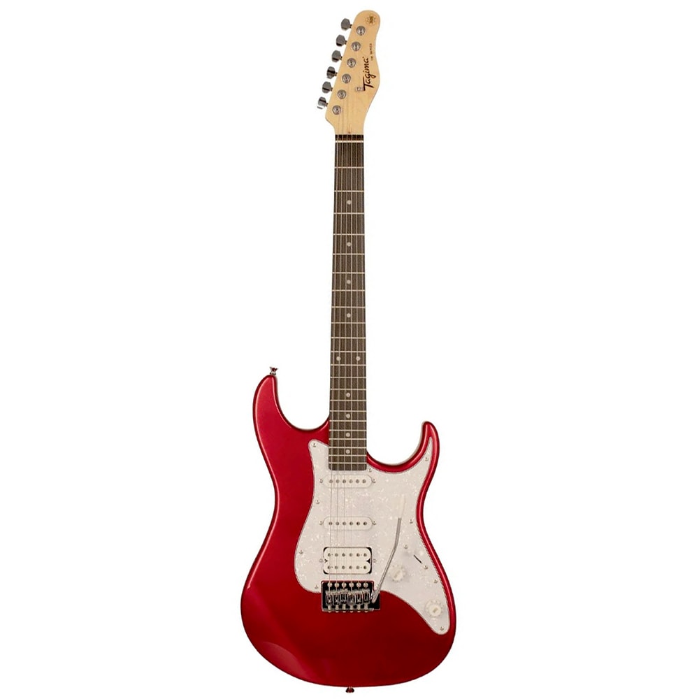 Guitarra Tagima Stratocaster TG-520 CA Woodstock Series Candy Apple com Humbucker