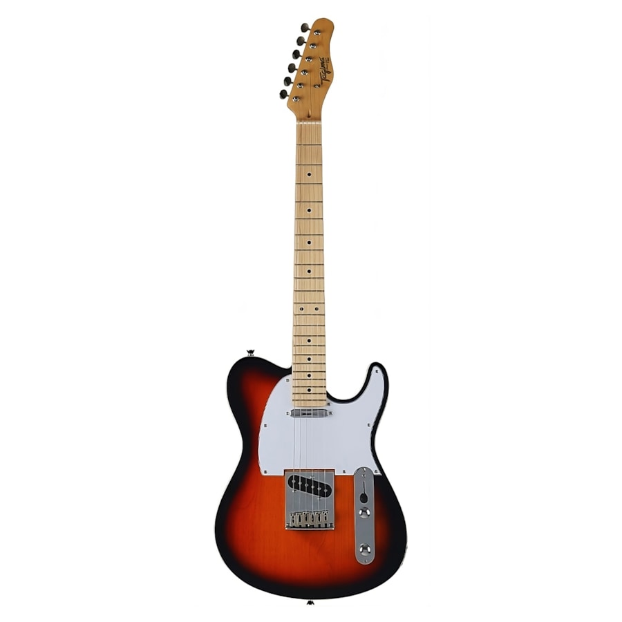 Guitarra Tagima T-550 SB C/WH Classic Series Telecaster Sunburst c/ Escala Clara e Escudo Branco Guitarra Tagima T-550 SB C/WH Classic Series Telecaster Sunburst c/ Escala Clara e Escudo Branco