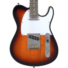 Guitarra Tagima T-550 SB E/WH Classic Series Telecaster Sunburst c/ Escala Escura e Escudo Branco