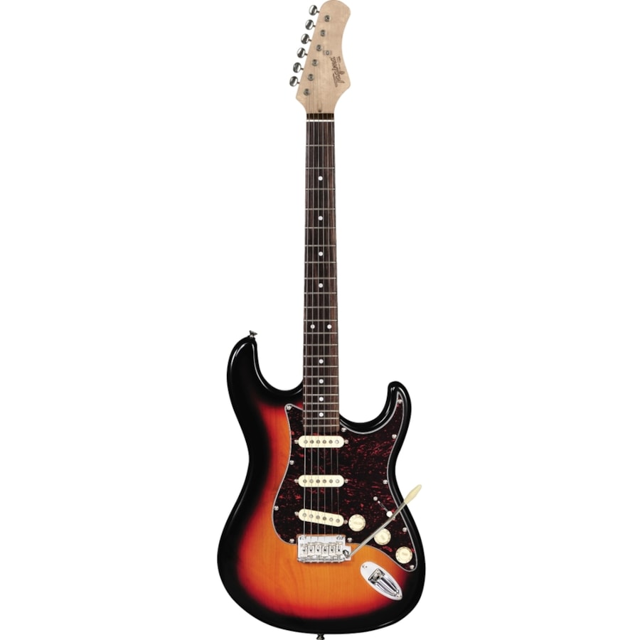 Guitarra Tagima T-635 SB E/TT Classic Series Stratocaster Sunburst C/ Escudo Tortoise e Escala Escura