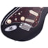 Guitarra Tagima T-805 LH BK E/TT Brazil Series Stratocaster HSS Preta C/ Escala Escura e Escudo Tortoise Canhota