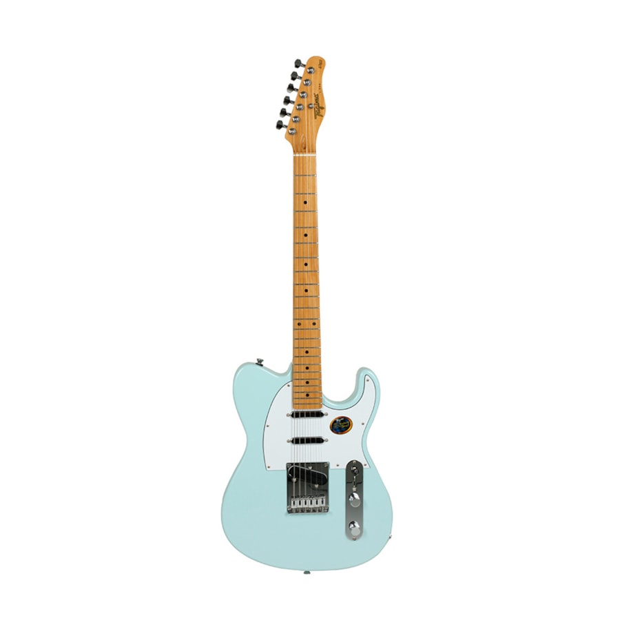 Guitarra Tagima T-900 SBL C/WH Brazil Series Telecaster Sonic Blue C/ Escudo Branco e Escala Clara