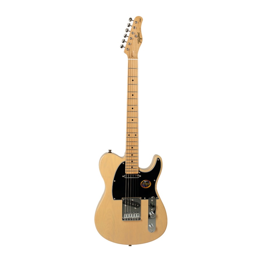 Guitarra Tagima T-910 Brazil Series Telecaster Butterscotch c/ Escala Clara e Escudo Preto  