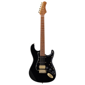 Guitarra Tagima T640 Super BK LF/BK Black Gold Classic Series HSS