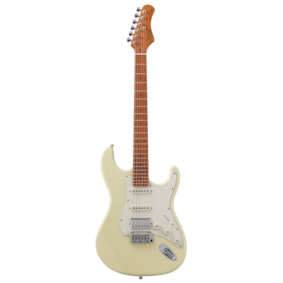 Guitarra Tagima T640 Super OWH LF/WH Branca Vintage Classic Series HSS
