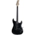  Guitarra Tagima TG-500 BK E/BK TW Series Stratocaster Preta C/ Escudo Preto e Escala Escura