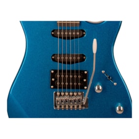 Guitarra Tagima TG-510 MBL E/Sem escudo TW Series Superstrato Azul C/ Escala Escura Guitarra Tagima TG-510 MBL E/Sem escudo TW Series Superstrato Azul C/ Escala Escura
