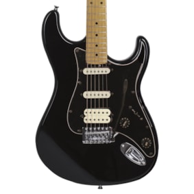 Guitarra Tagima TG-540 BK LF/BK Superstrato Preta HSS