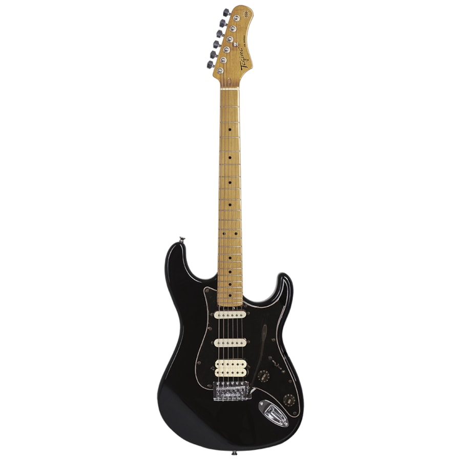 Guitarra Tagima TG-540 BK LF/BK Superstrato Preta HSS