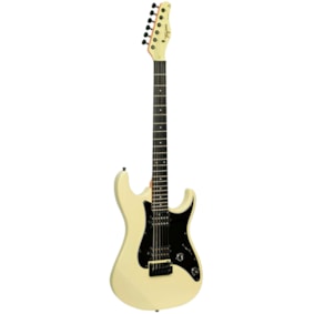 Guitarra Tagima TG525 OWH Olympic White E/BK TW Series Stratocaster 