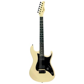 Guitarra Tagima TG525 OWH Olympic White E/BK TW Series Stratocaster 