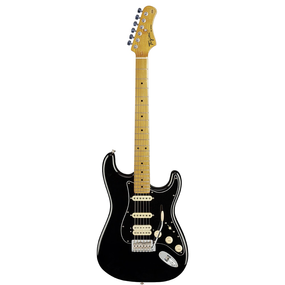 Guitarra Tagima TG540 BK Black Stratocaster Passiva