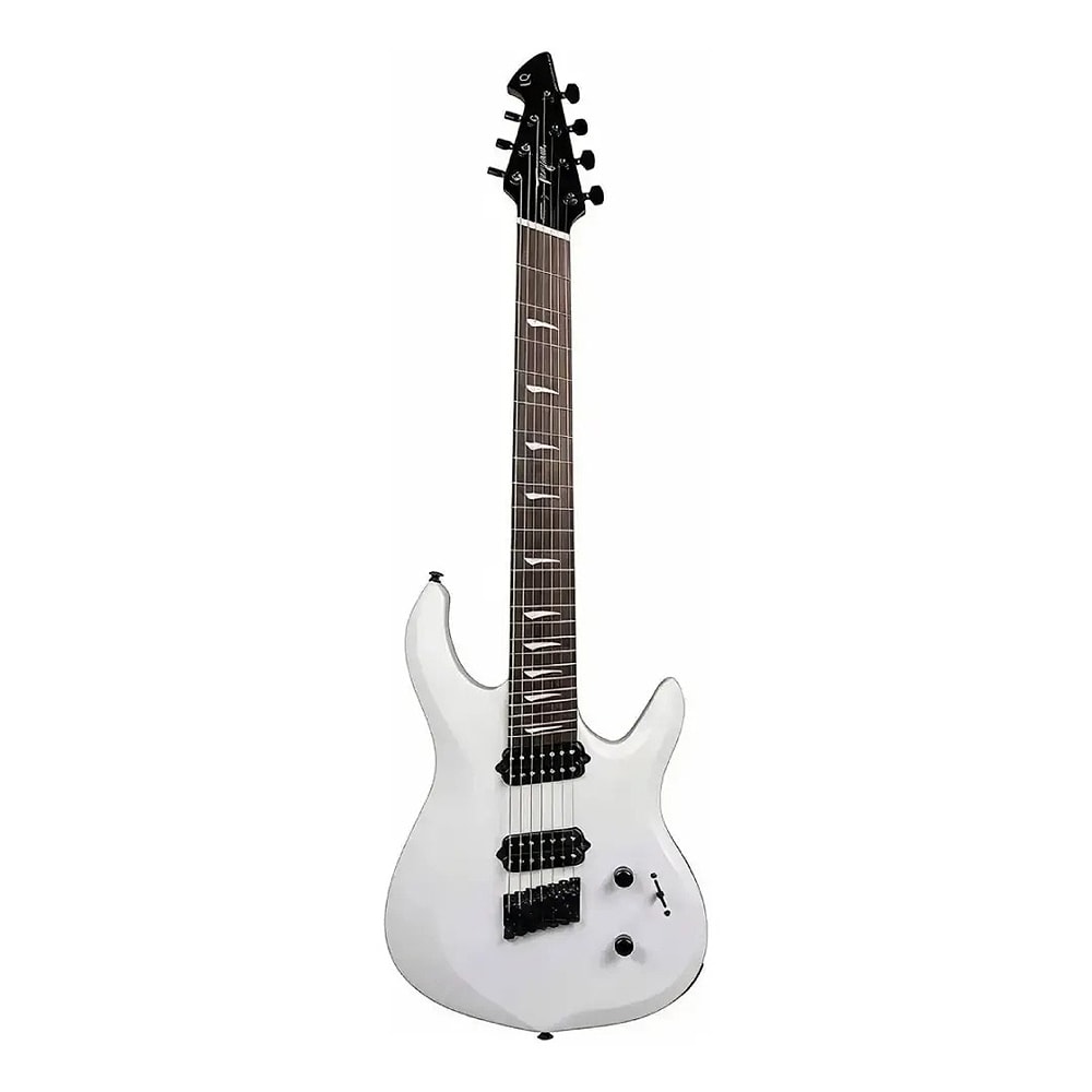 Guitarra Tagima True Range 7 UQ WH Branca Multiscale Superstrato Passiva