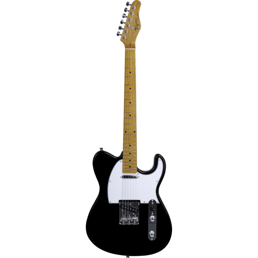 Guitarra Tagima TW-55 BK C/WH TW Series Telecaster Preta C/ Escala Clara e Escudo Branco Guitarra Tagima TW-55 BK C/WH TW Series Telecaster Preta C/ Escala Clara e Escudo Branco