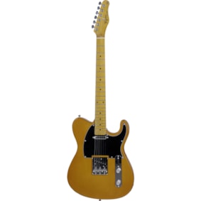 Guitarra Tagima TW-55 BS C/BK TW Series Telecaster Butterscotch C/ Escala Clara e Escudo Preto Guitarra Tagima TW-55 BS C/BK TW Series Telecaster Butterscotch C/ Escala Clara e Escudo Preto