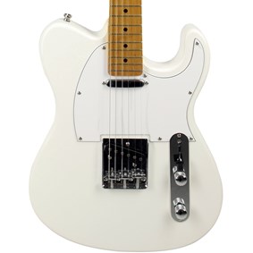 Guitarra Tagima TW-55 WH C/WH TW Series Telecaster Branco Perolado C/ Escala Clara e Escudo Branco