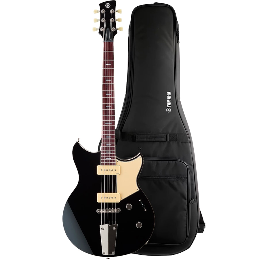 Guitarra Yamaha RS S02T Black Revstar Com Bag Guitarra Yamaha RS S02T Black Revstar Com Bag