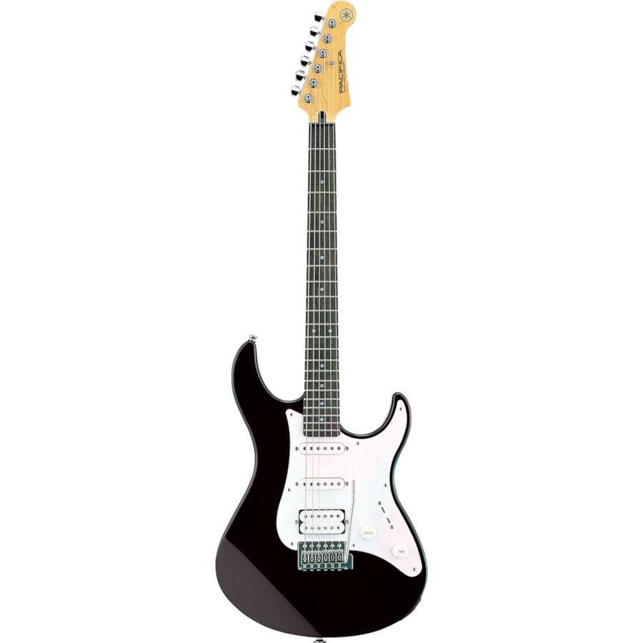 Guitarra Yamaha Stratocaster Pacífica 112J Preta Guitarra Yamaha Stratocaster Pacífica 112J Preta