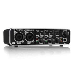Interface de Áudio Behringer UMC202HD USB MIDI Interface de Áudio Behringer UMC202HD USB MIDI
