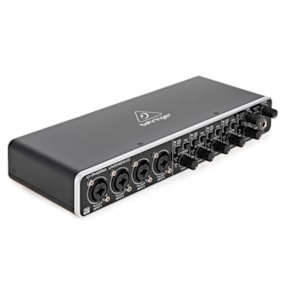 Interface de Áudio Behringer UMC404HD U-PHORIA Series C/ 4 Entradas