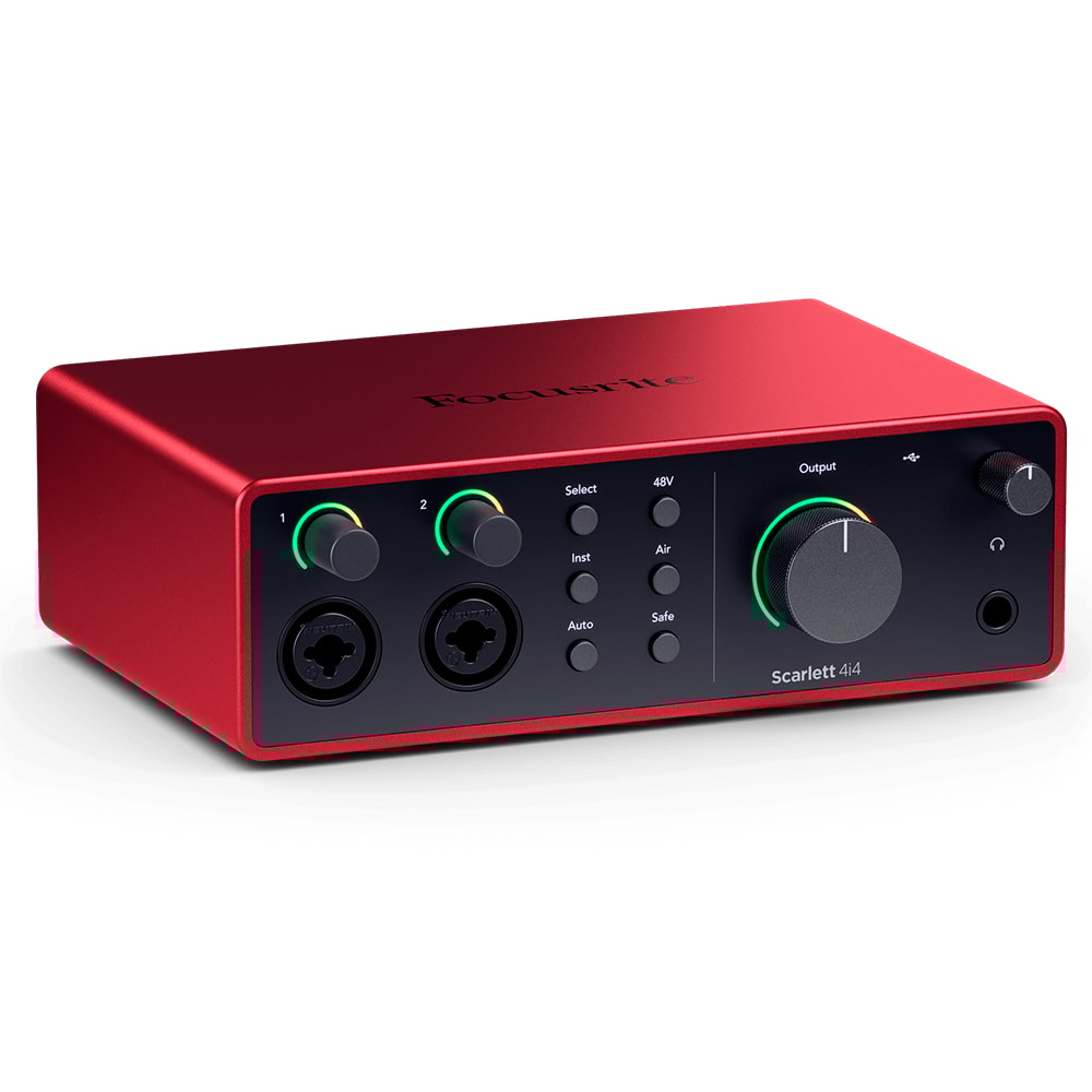 Focusrite Scarlett Solo 4th Gen（4世代） Interface de audio SCARLETT SOLO (4TH GEN) FOCUSRITE - Toda Música