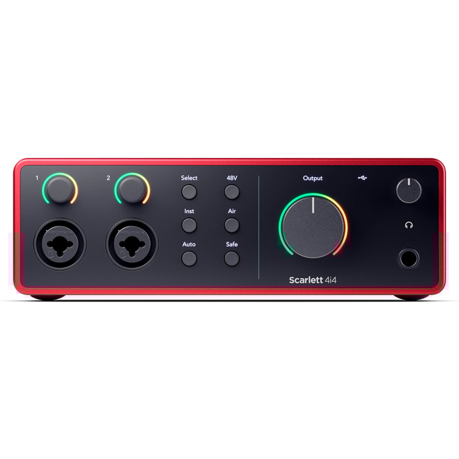 Interface de Áudio Focusrite Scarlett 4i4 - 4ª Geração Interface de Áudio Focusrite Scarlett 4i4 - 4ª Geração
