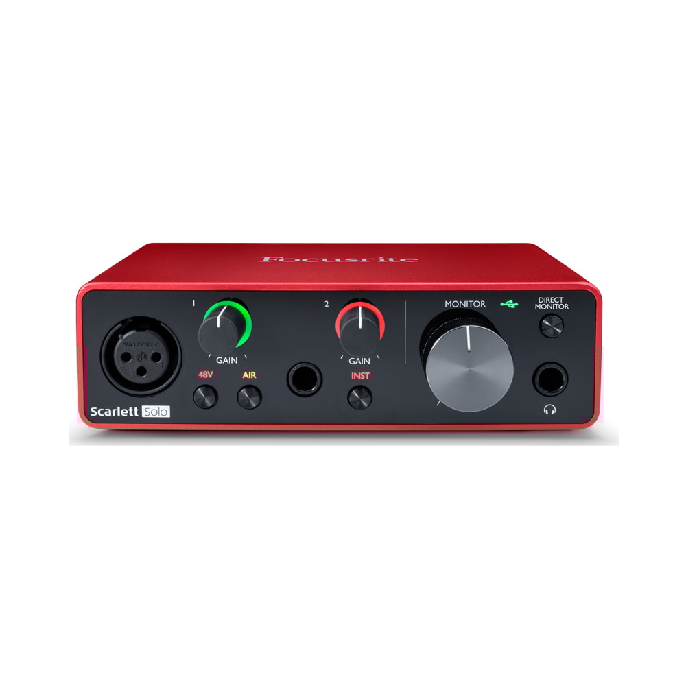 Interface de Áudio Focusrite Scarlett SOLO