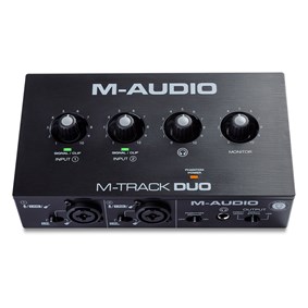 Interface de Áudio M-Audio M-Track Duo USB
