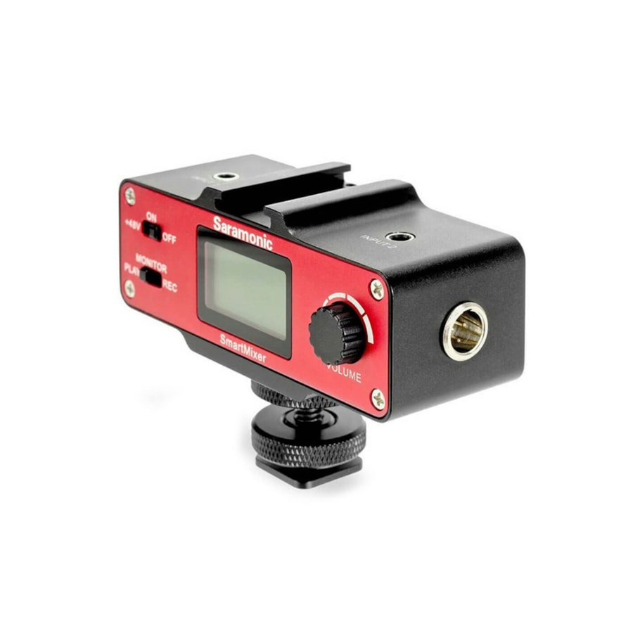 Mixer Audio Saramonic Smartmixer Per Smartphone E Fotocamera - Doppio Microfono, XLR, Ideale Per Streaming - Foto 2