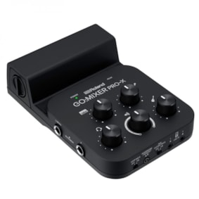 Interface de Áudio para Smartphone Roland GO MIXER PRO-X C/ 9 Entradas Interface de Áudio para Smartphone Roland GO MIXER PRO-X C/ 9 Entradas