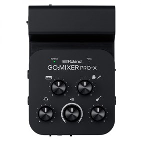 Interface de Áudio para Smartphone Roland GO MIXER PRO-X C/ 9 Entradas