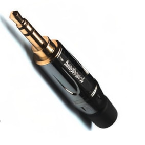 Kit 6 Conectores Amphenol P2 Stereo KS3PC AU Banhado a Ouro Profissional