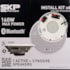 Kit Arandela SKP Install Kit X4 Bluetooth Ativo+Passivo com 4 Arandelas 160W Branco  Kit Arandela SKP Install Kit X4 Bluetooth Ativo+Passivo com 4 Arandelas 160W Branco