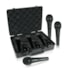 Kit de Microfones Behringer XM1800S Dinâmicos - 3 Unid Kit de Microfones Behringer XM1800S Dinâmicos - 3 Unid