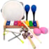 Kit De Percussão Infantil Spanking Kids SPK010 Com 6 Peças